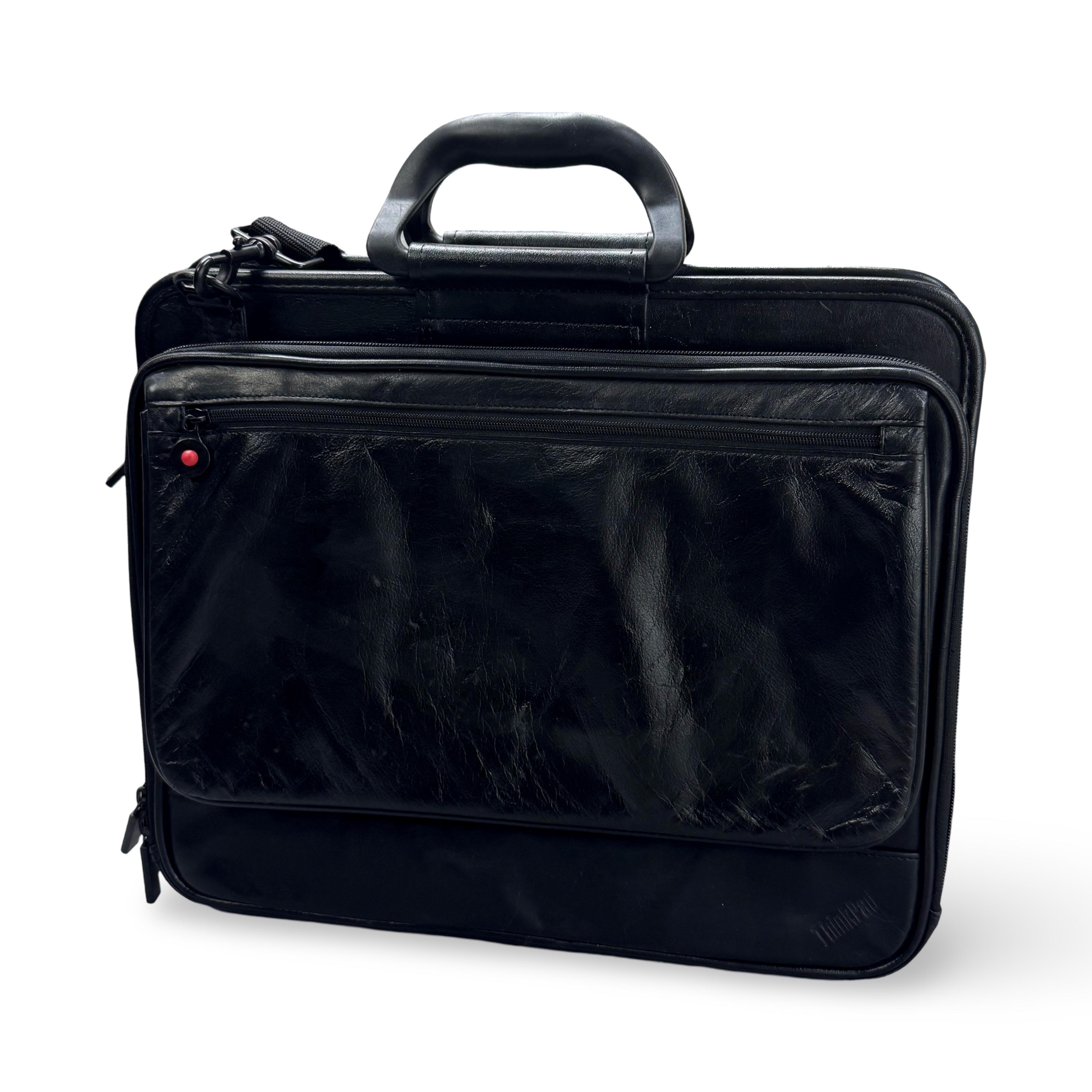 ThinkPad (Official) Office Bag Grained Leather, Fits Laptops Up