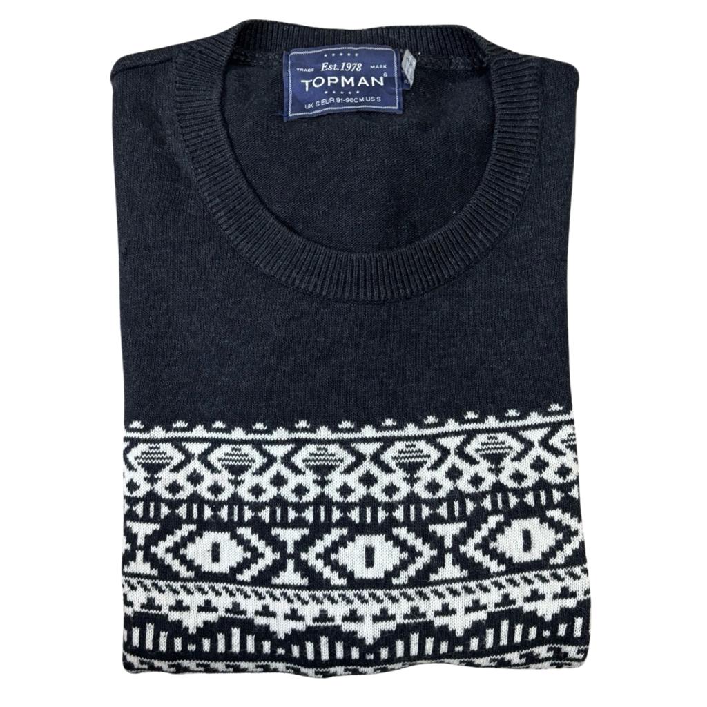 Topman grey sale jumper