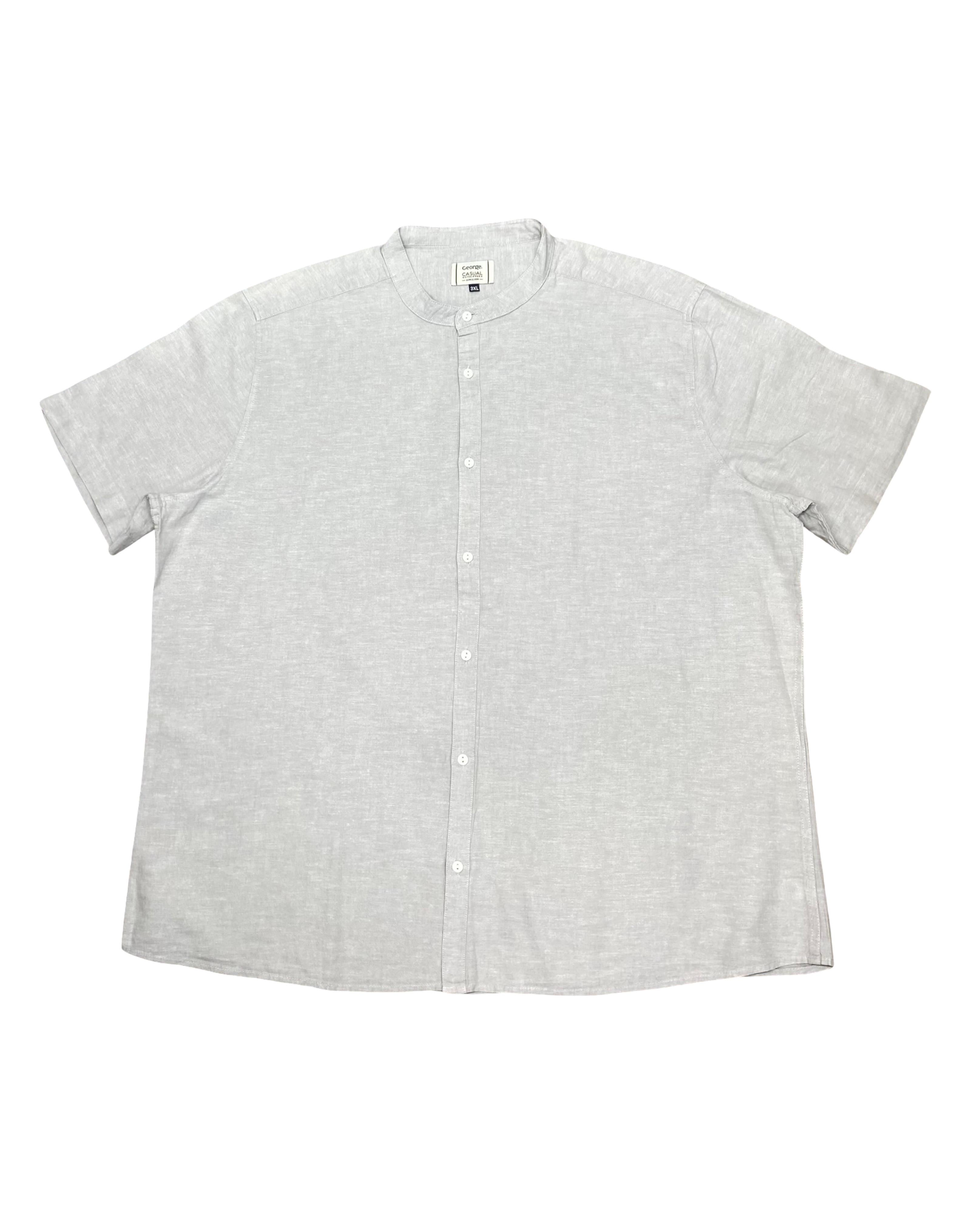 George Casual Grey Shirt | 3XL | Chest 28.5”