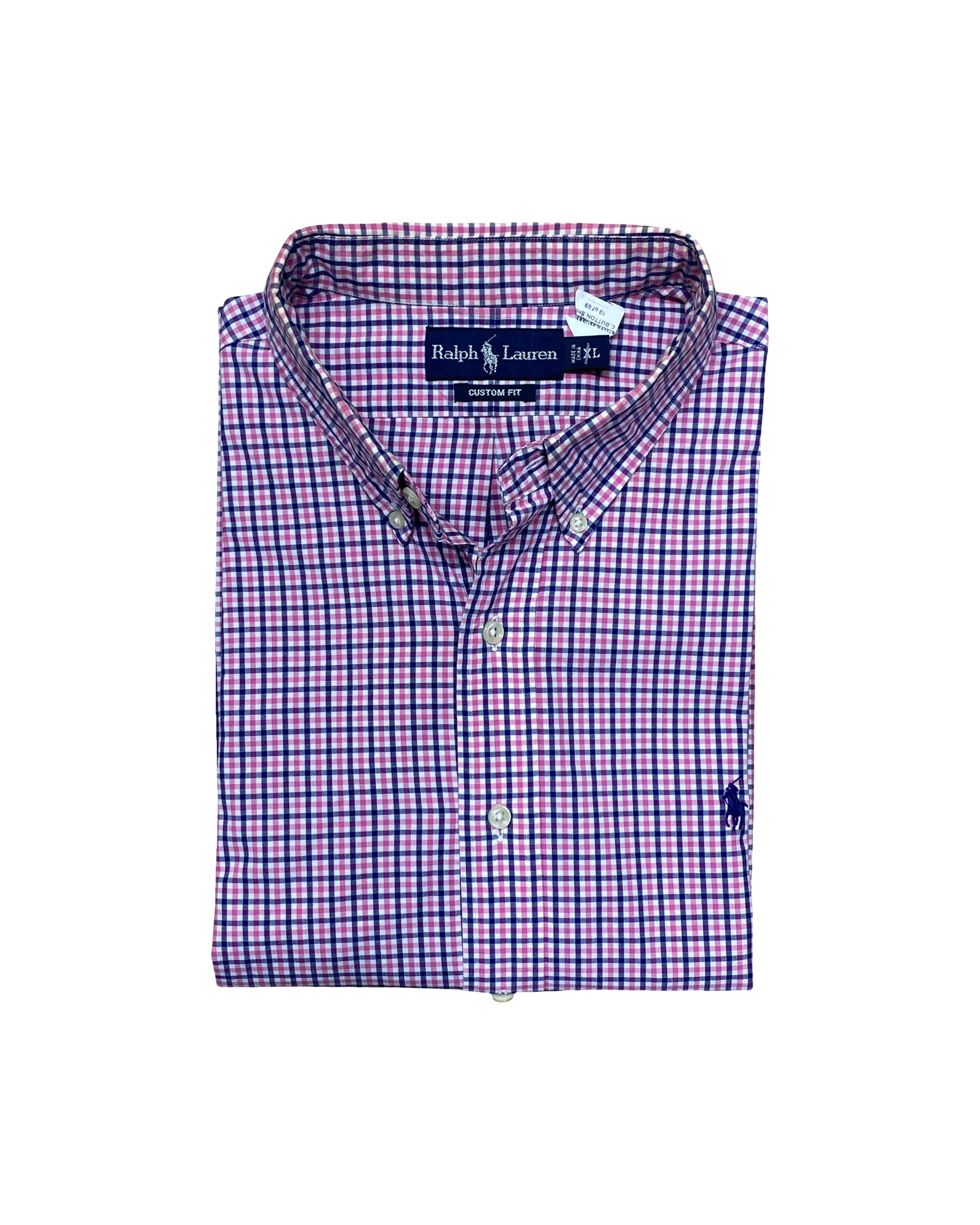 Ralph Lauren Check Shirt | XL | Chest 25.5”