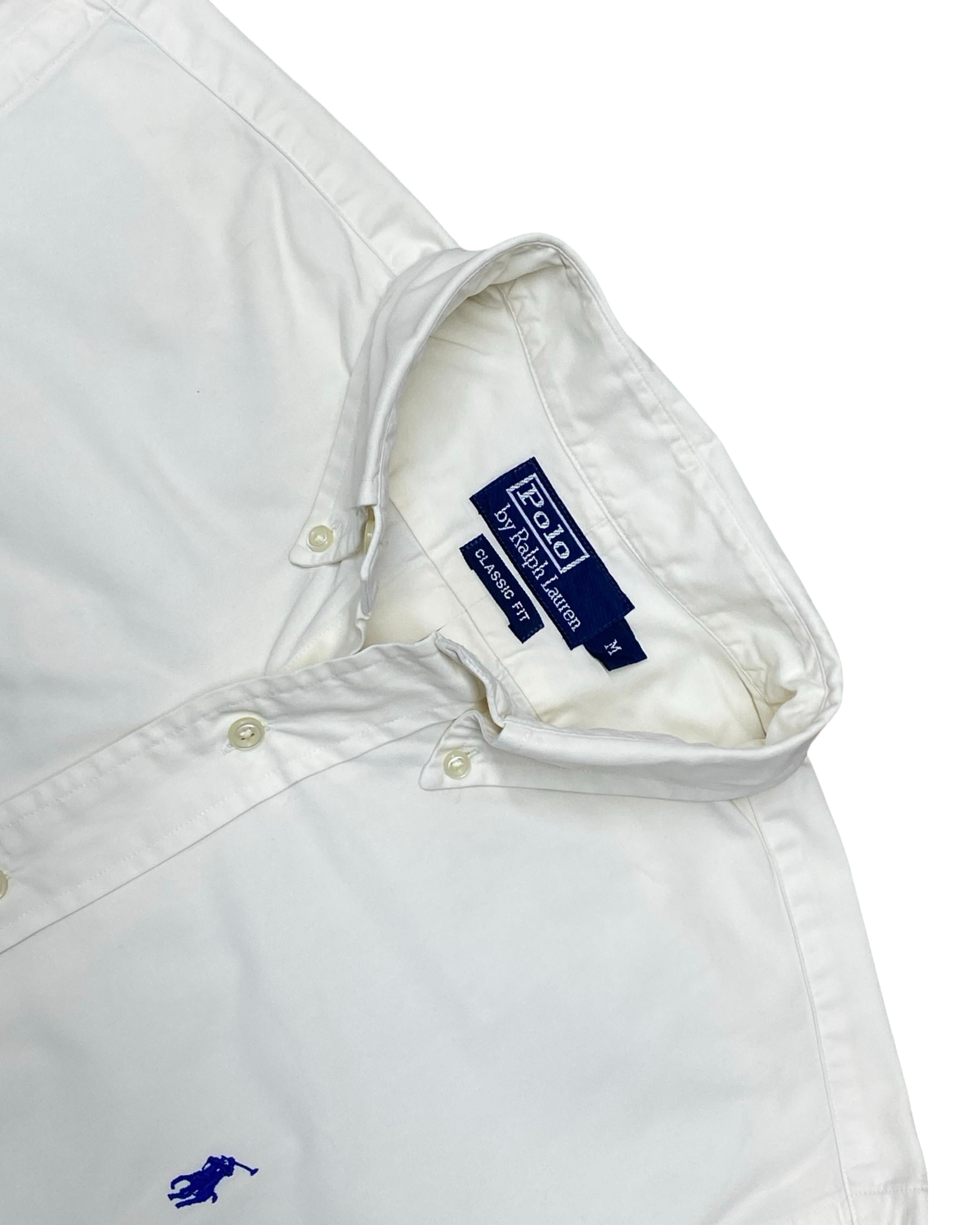 Ralph Lauren White Oxford Shirt | Medium | Chest 24”