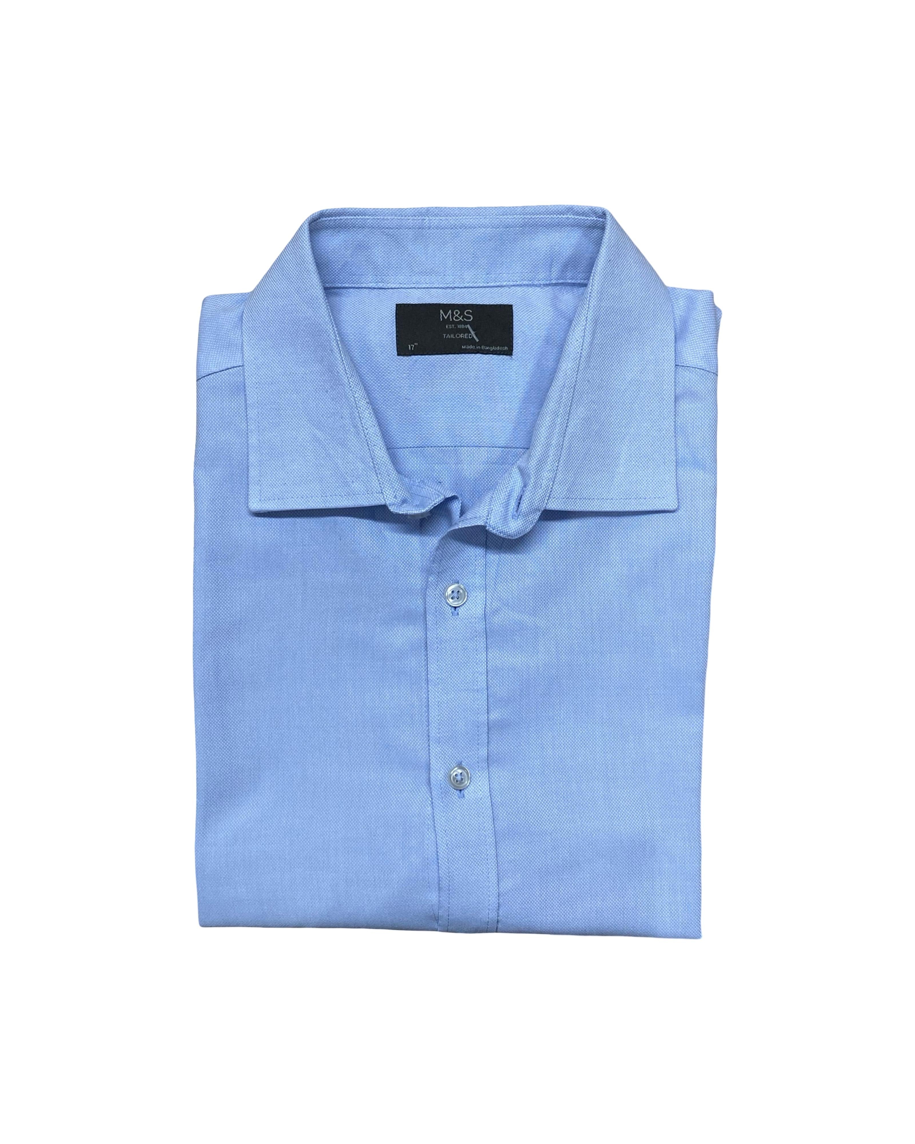 M&S Tailored Shirt | Large | Chest 24.5”