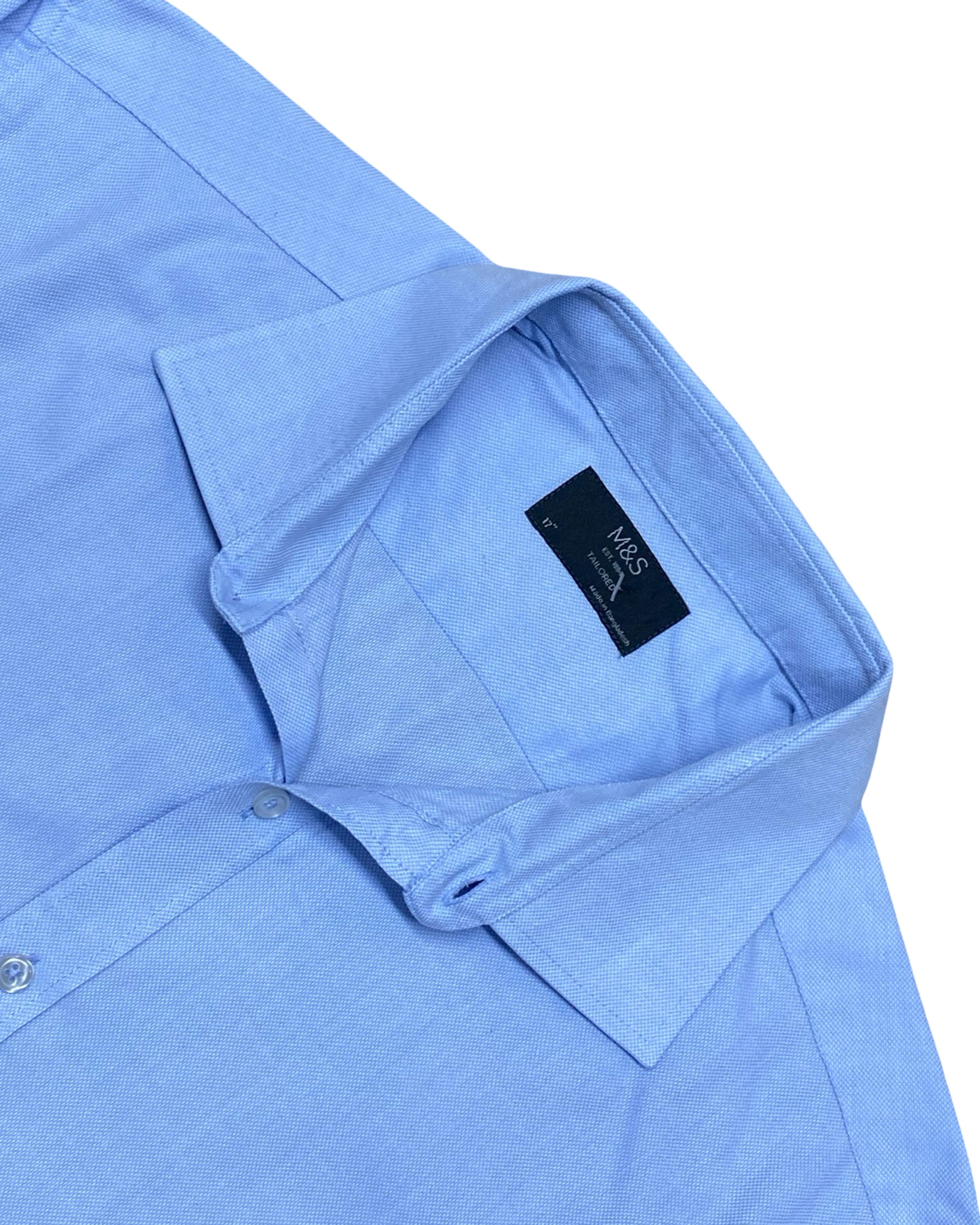 M&S Tailored Shirt | Large | Chest 24.5”