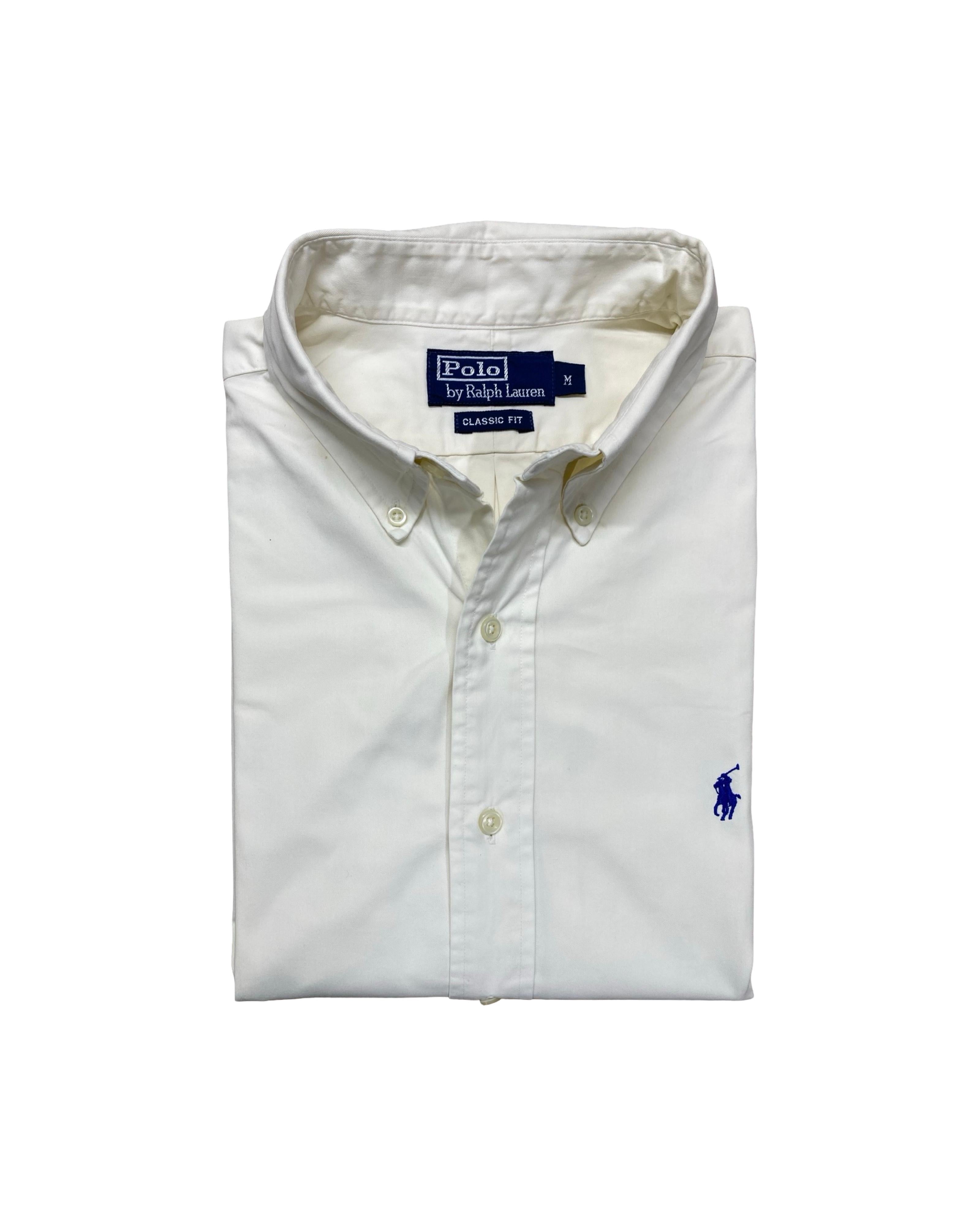Ralph Lauren White Oxford Shirt | Medium | Chest 24”