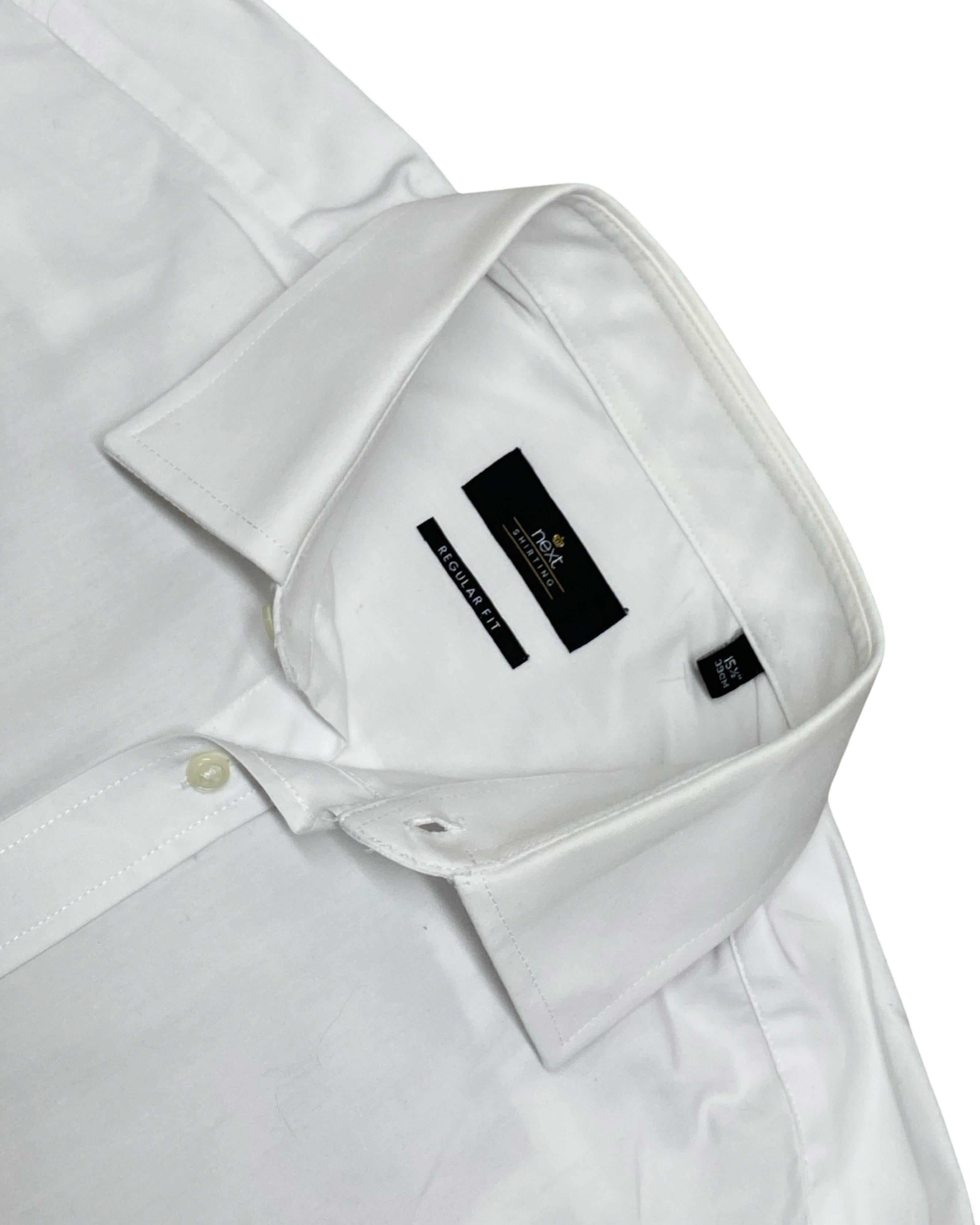 Next White Dress Shirt | Medium | Chest 21.5”