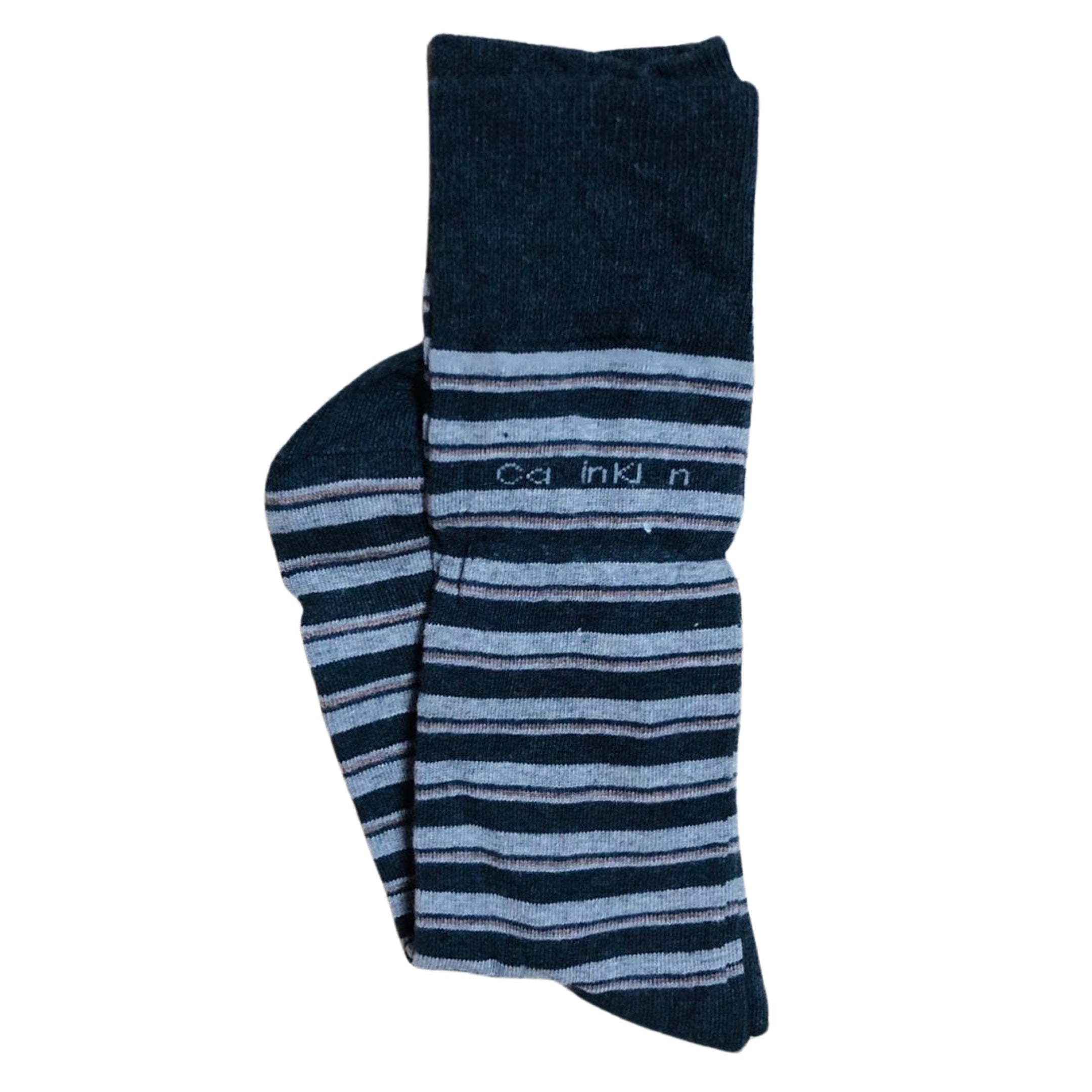 CK - Black Grey Stripes Socks