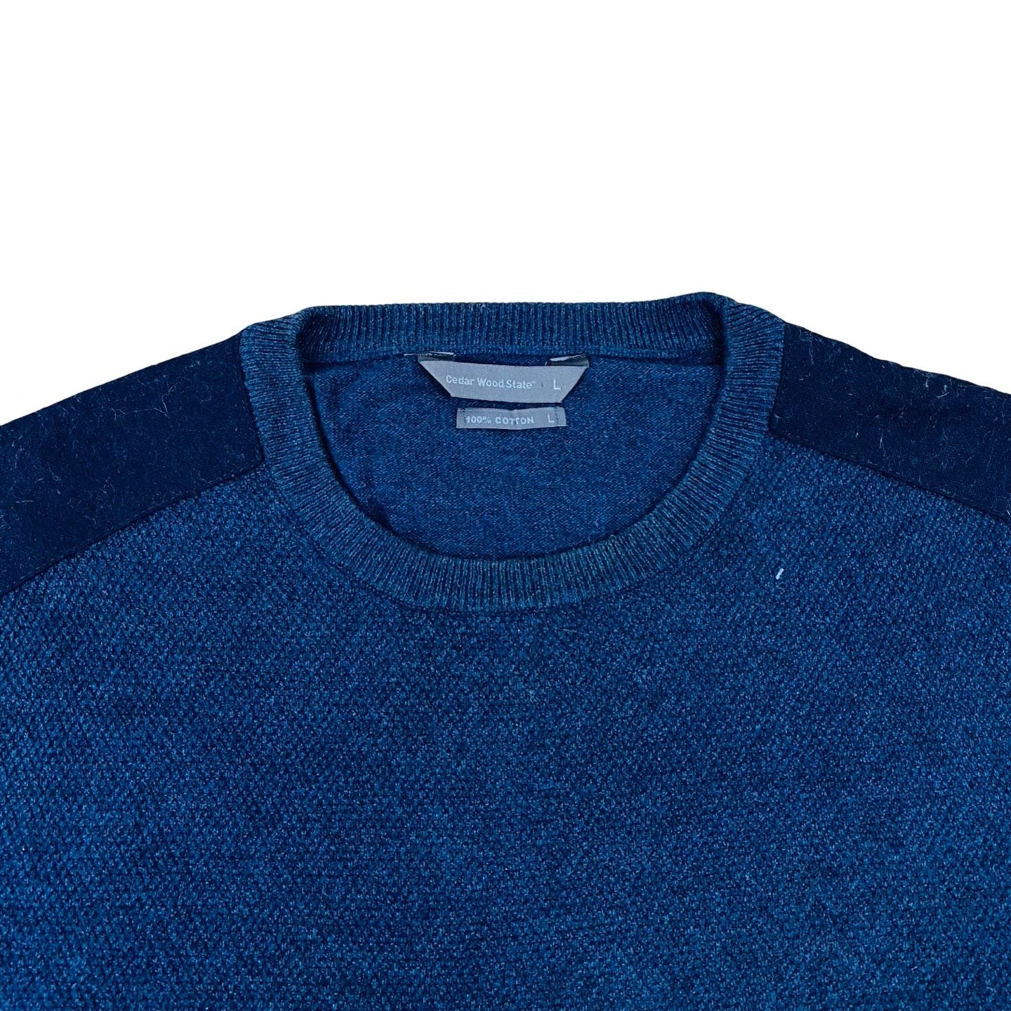 Cedarwood State Blue Crew Neck | Large