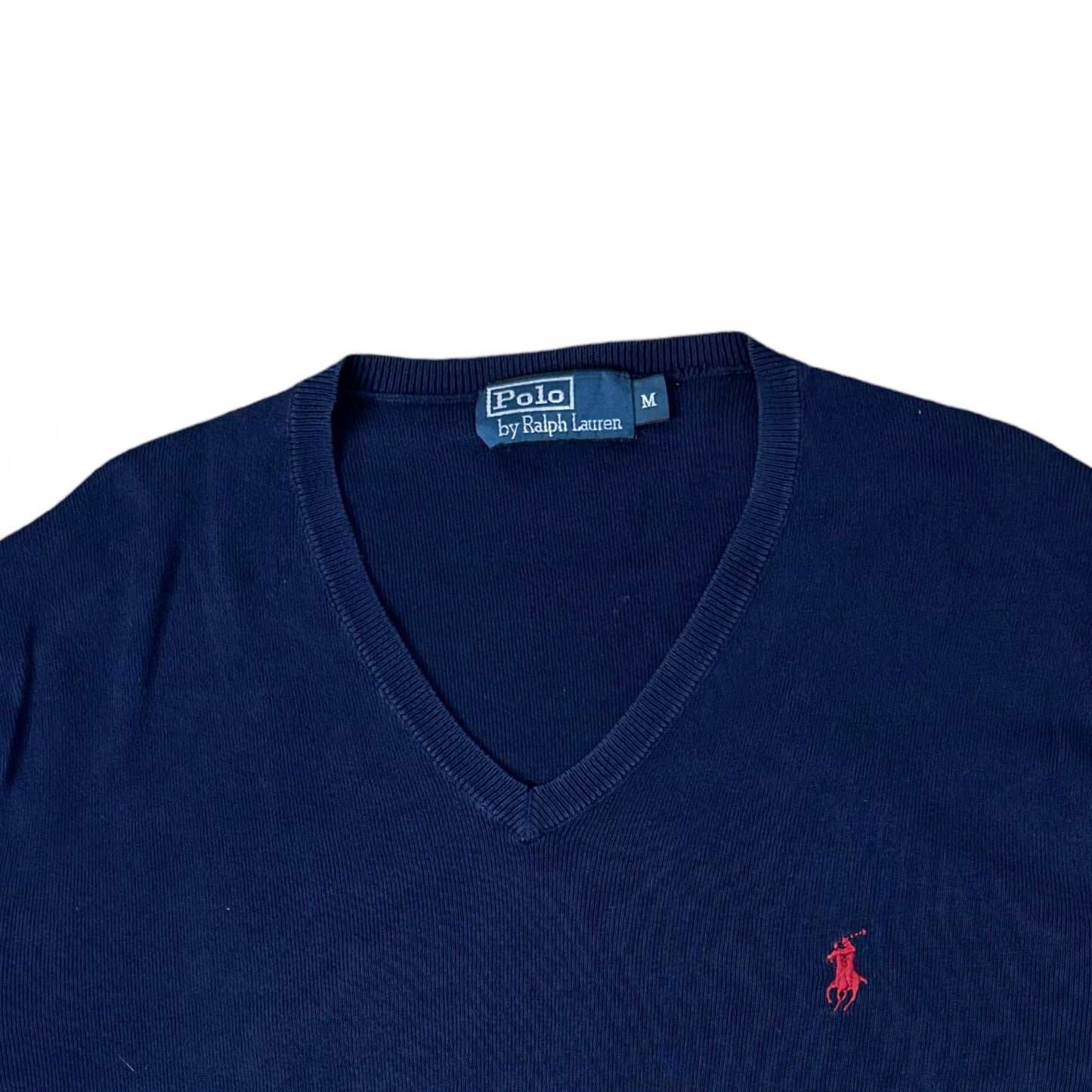 Ralph Lauren Dark Blue V-Neck | Medium