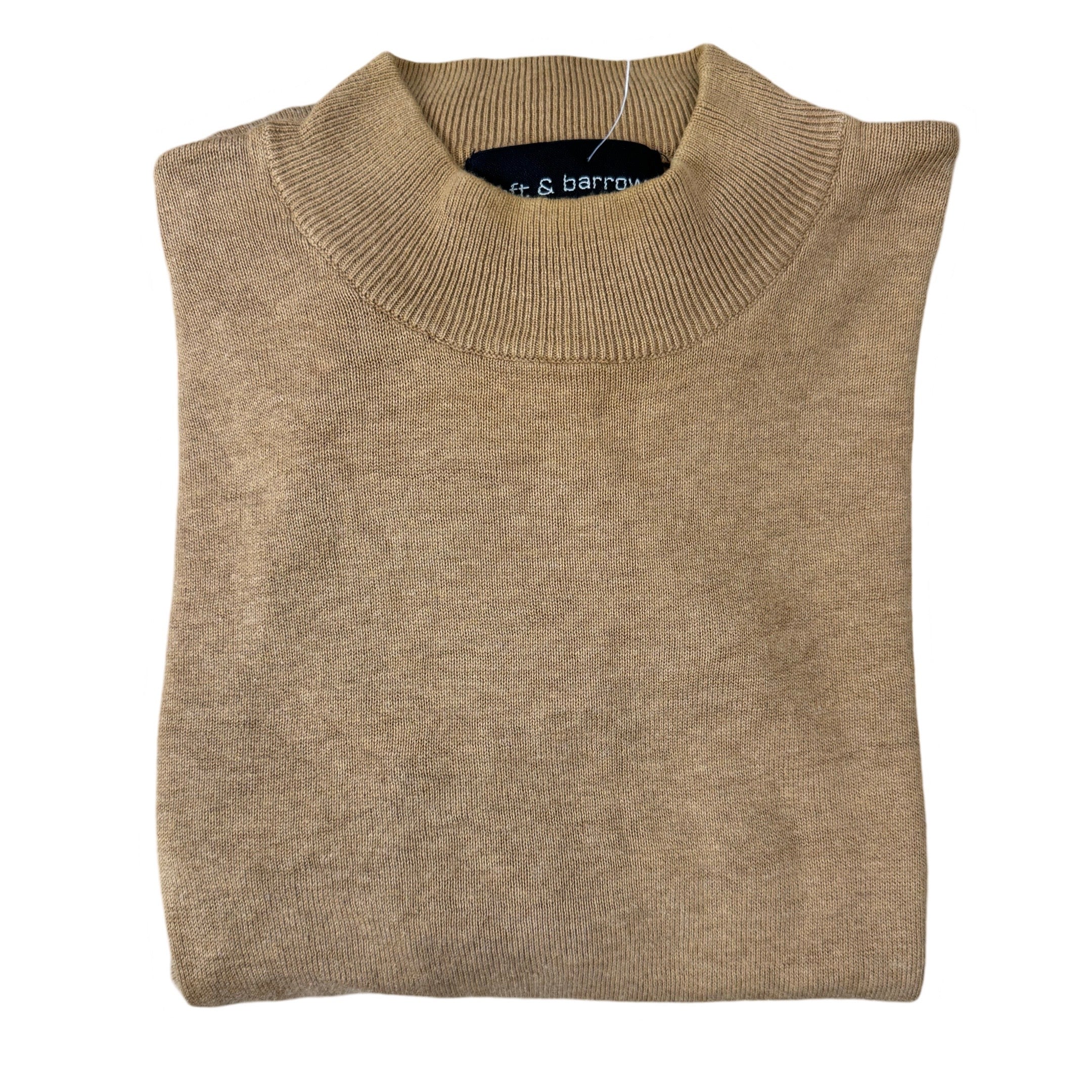 Croft & Barrow Brown Mock Neck | Medium/Large
