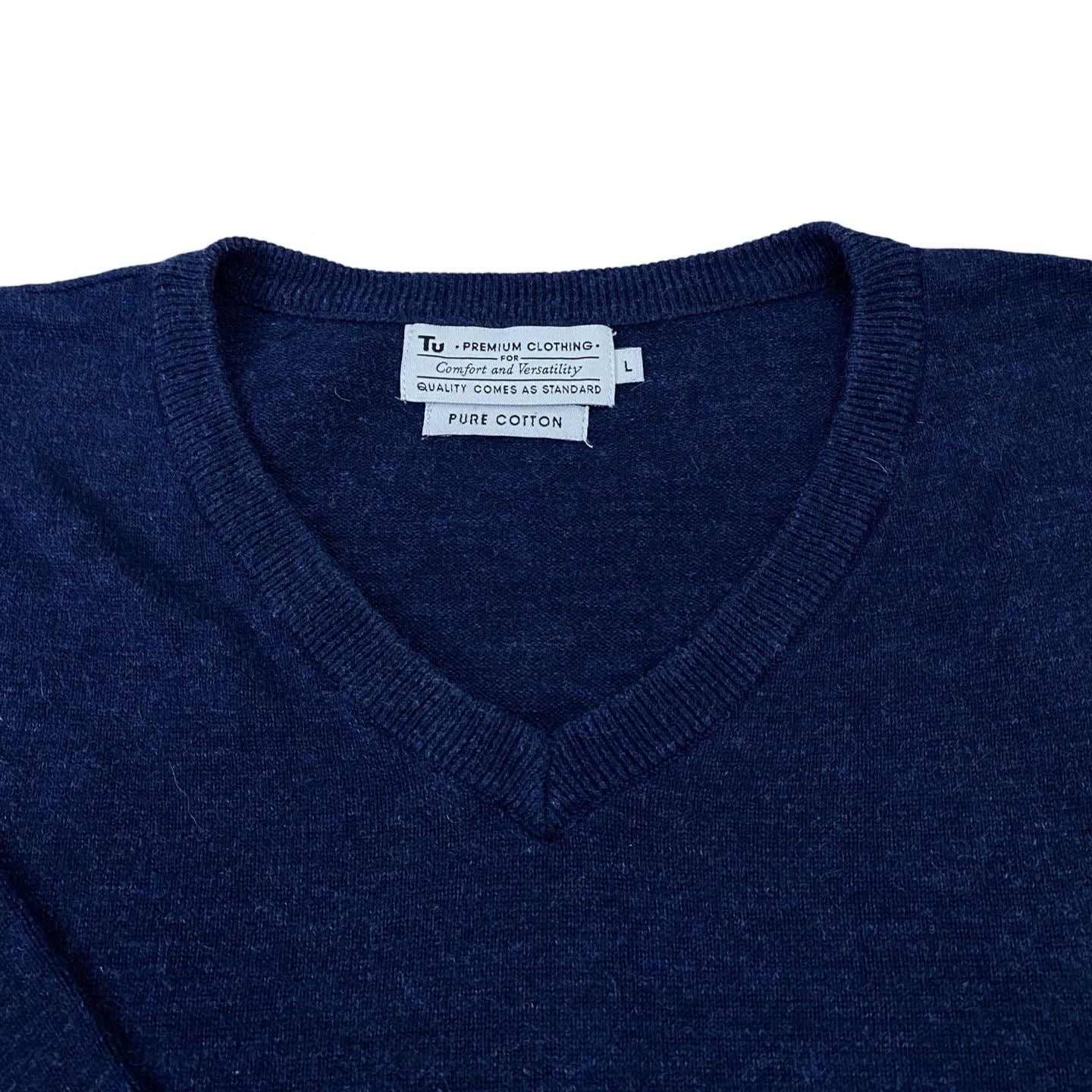 TU Blue Crew Neck | Large