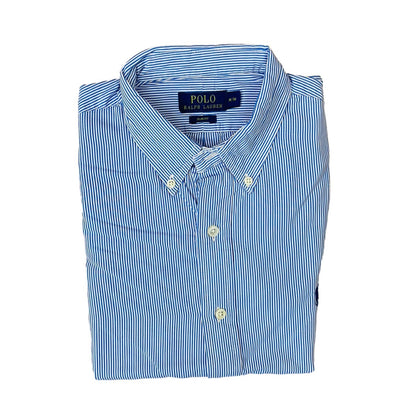 Ralph Lauren - Blue Pinstripes - Chest 20”