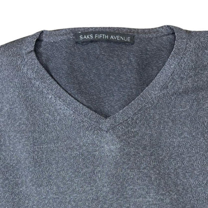 Saks Fifth Avenue - Sweatshirt Silver Grey  Medium