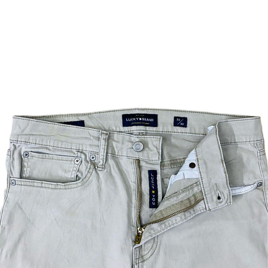 Lucky brand  Beige  Waist 30-32” Length 38.5”