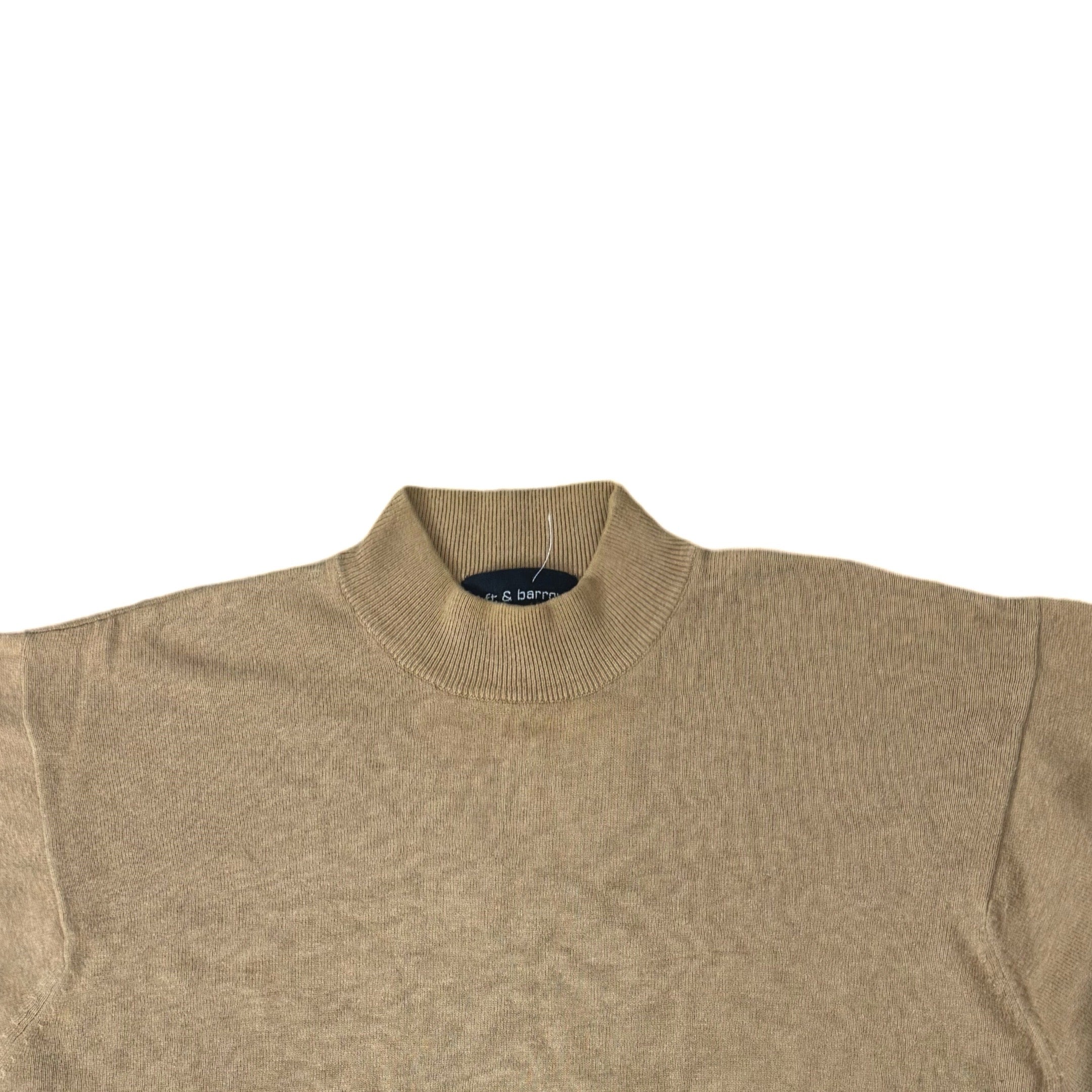 Croft & Barrow Brown Mock Neck | Medium/Large