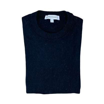 Warehouse Black Crew Neck | Small