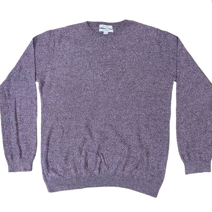 Cedarwood State Purple Textured Crew Neck | Large