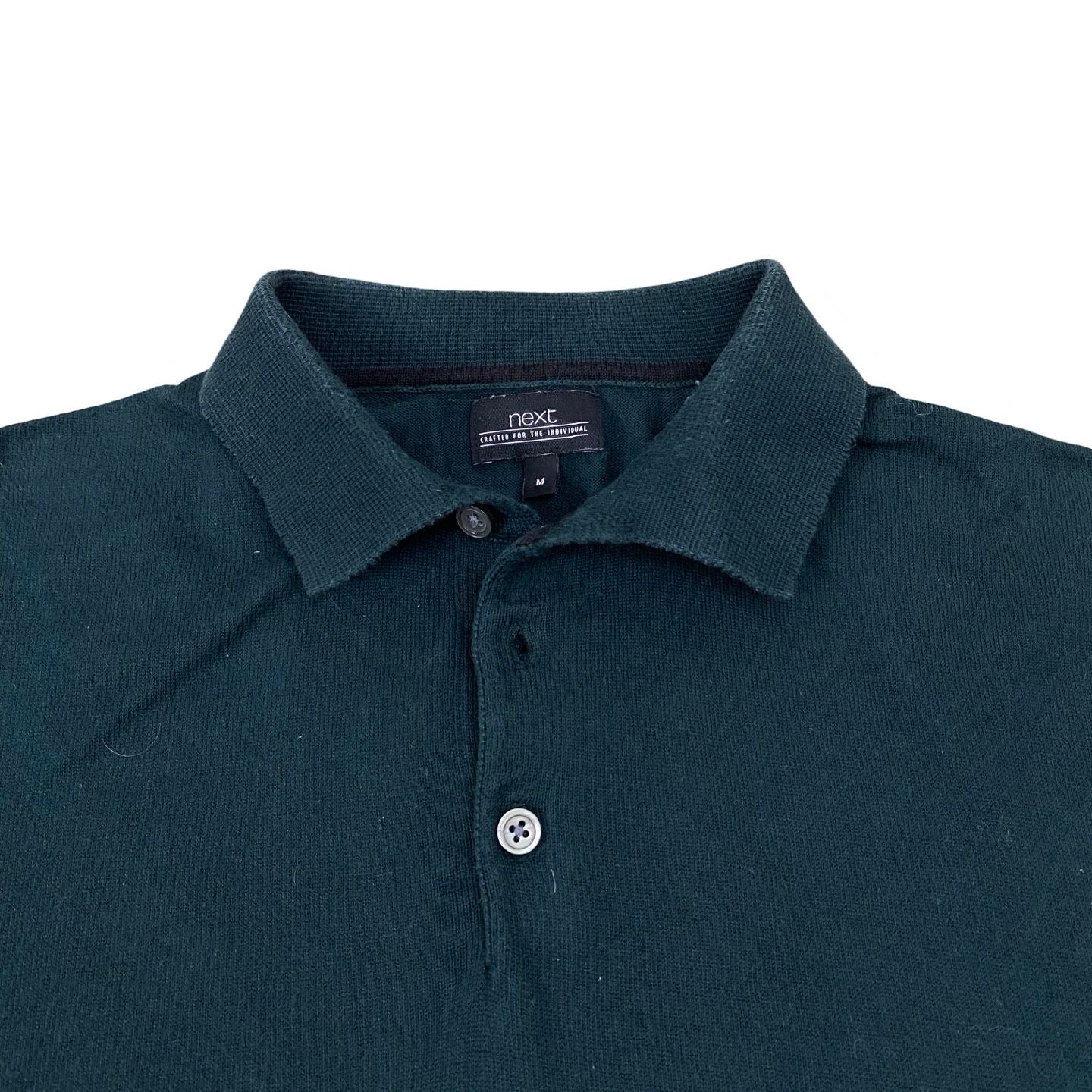 Next Green Polo Collar | Small