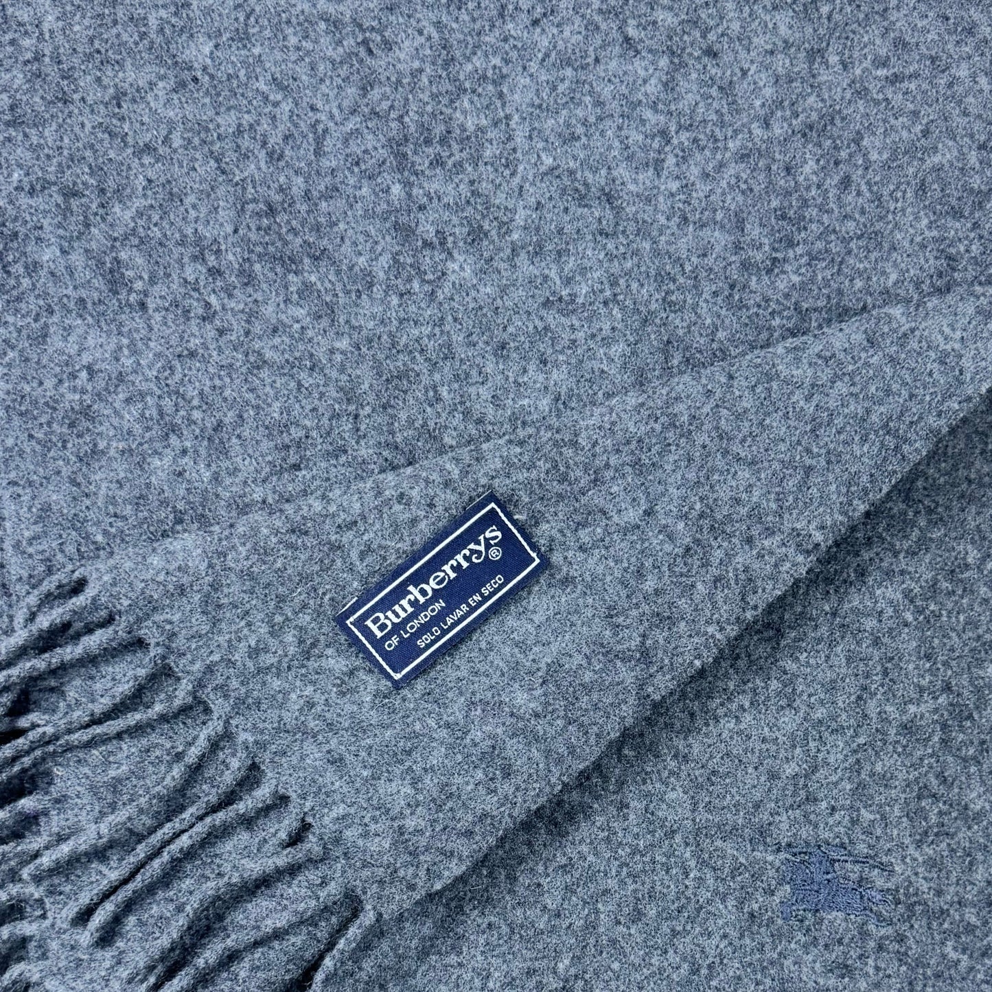 Burberry Charcoal Grey Lambswool