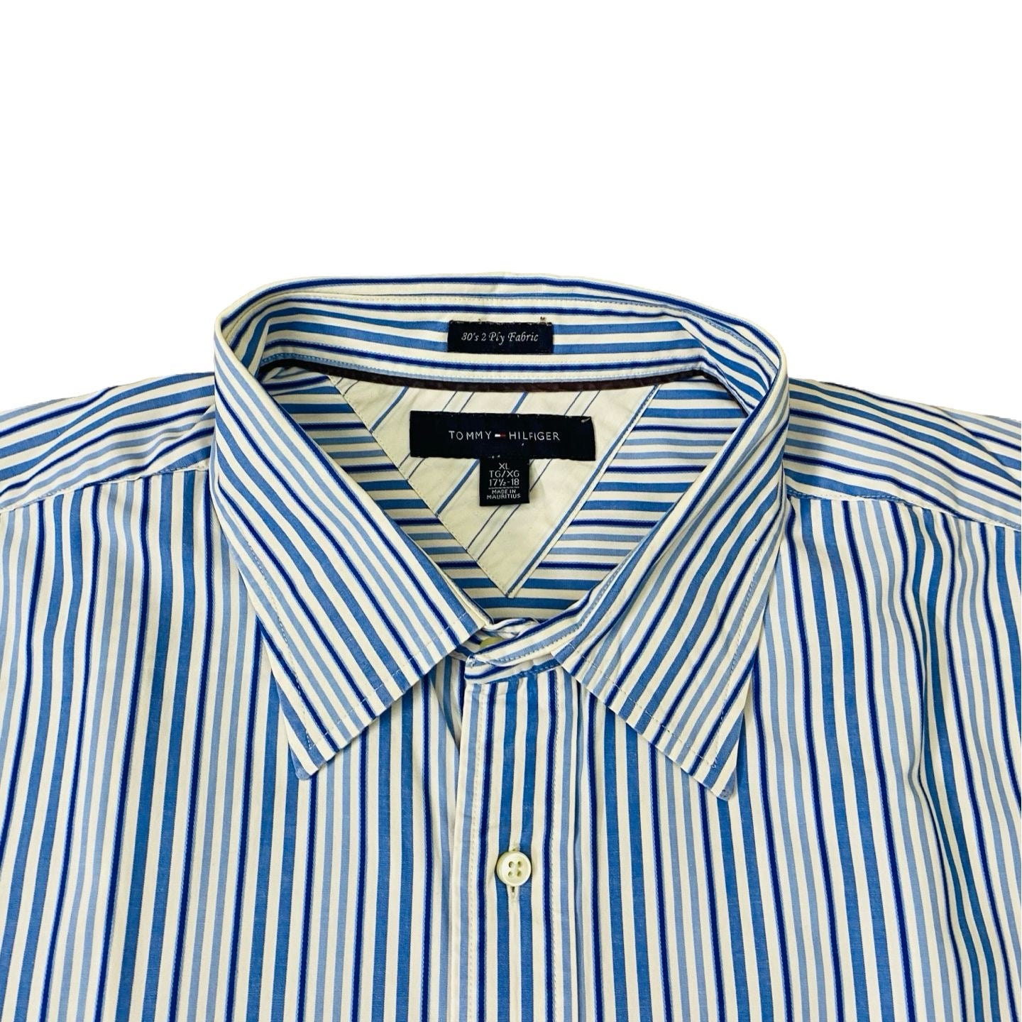 T-H Blue Stripe large  Chest 25.5”