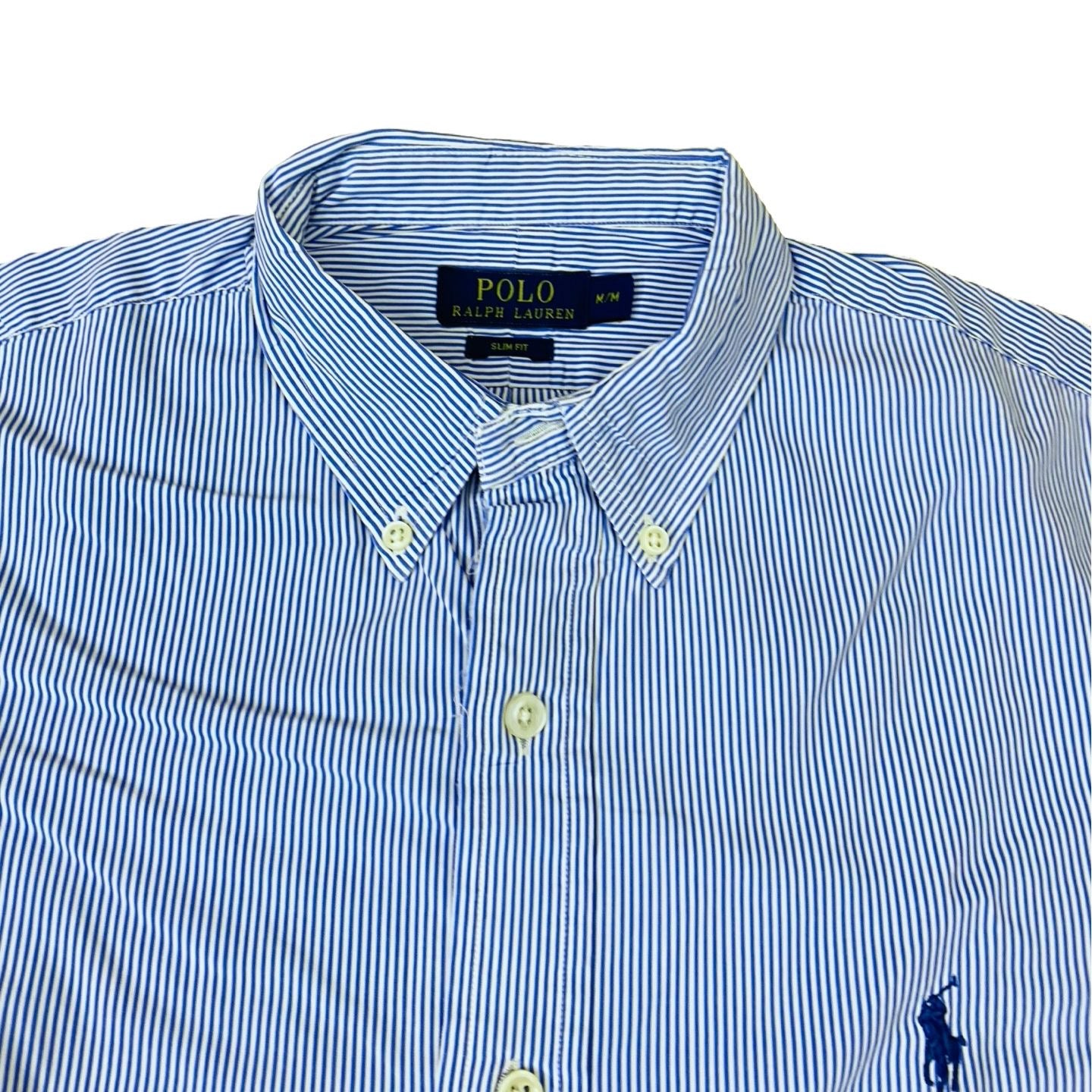 Ralph Lauren - Blue Pinstripes - Chest 20”