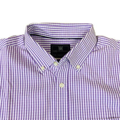 Marks & Spencer - Purple Check - Chest 26”