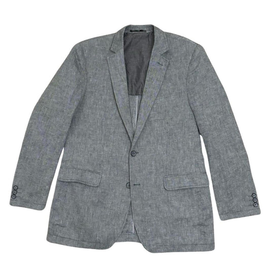 Strokesman Grey Herringbone  (Chest 21.5” Length 30” Sleeves 24”)