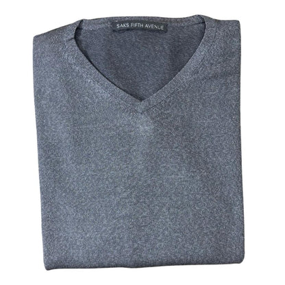 Saks Fifth Avenue - Sweatshirt Silver Grey  Medium