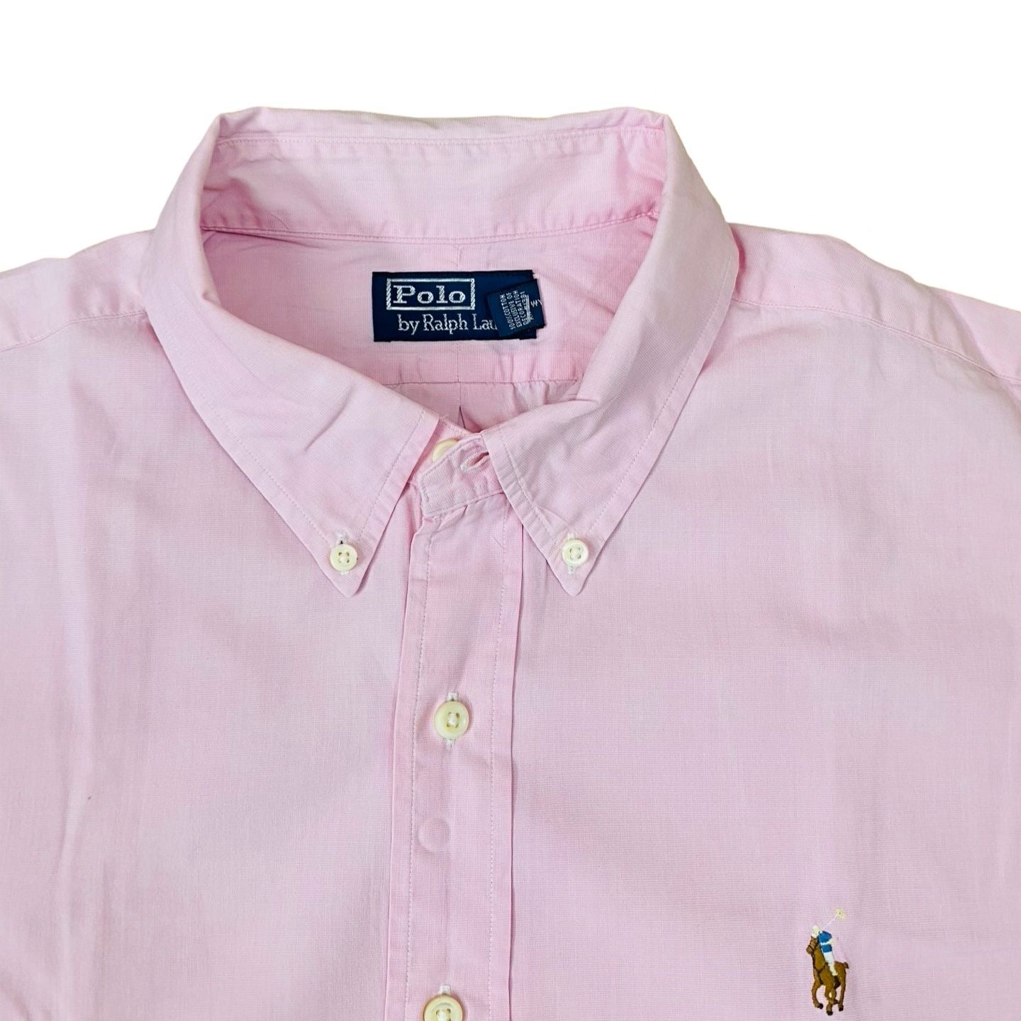 Polo by RL Pink  X-L  Chest 26.5”