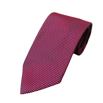 Van Heusen - Red Dobby Pattern