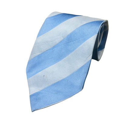 Bachrach - Sky Blue Stripes (Silk)