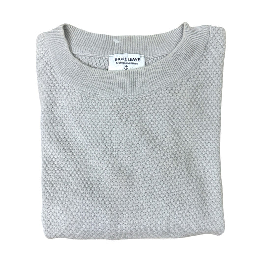 Shore Leave Fawn Knitted Texture Crew Neck | Large