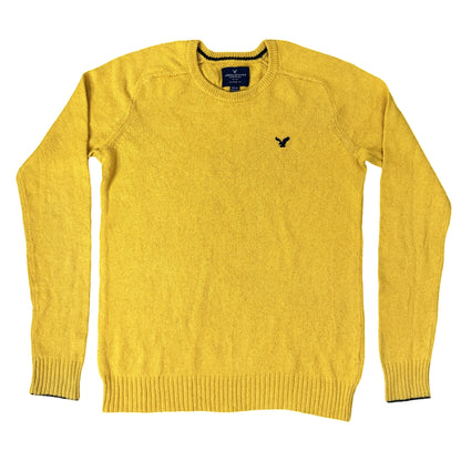 American Eagle Yellow Crew Neck | Small