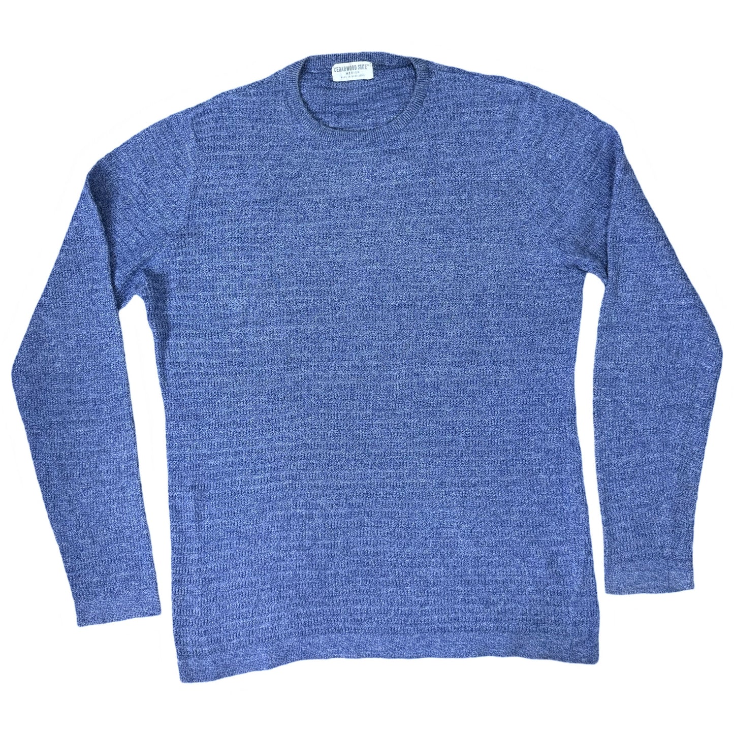 Cedarwood State Light Blue Knitted Texture | Medium