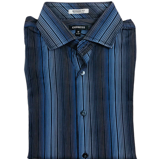 Express Blue/Brown Stripes