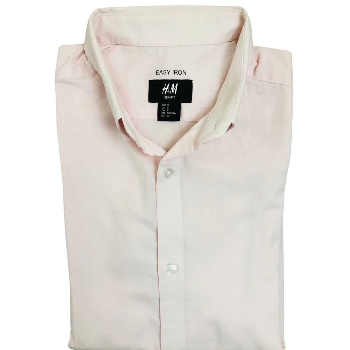 H&M Light Pink Self Textured