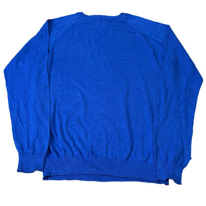 Primark Royal Blue Knitted Crew Neck | Large