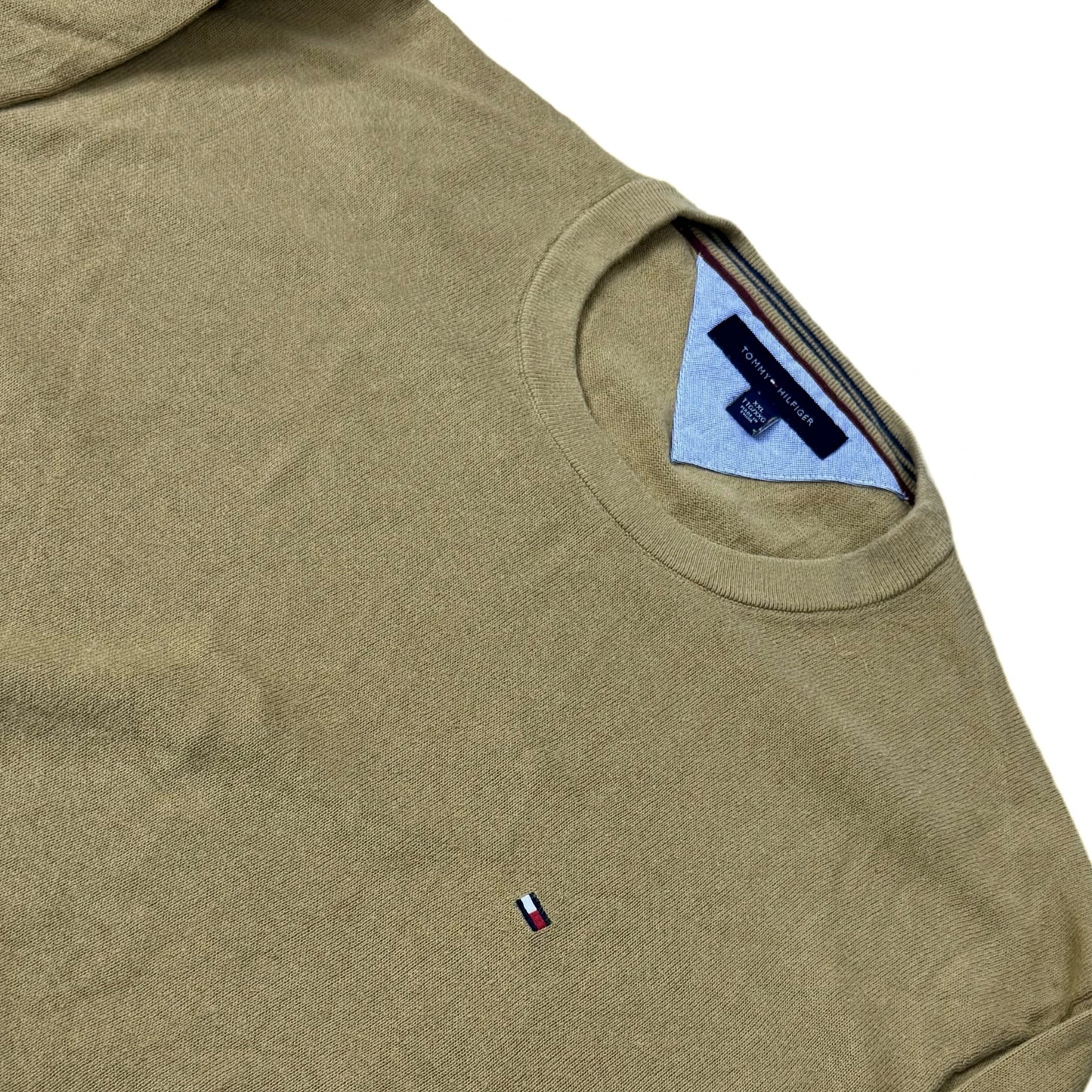 Tommy Hilfiger Camel Crew Neck | L/XL