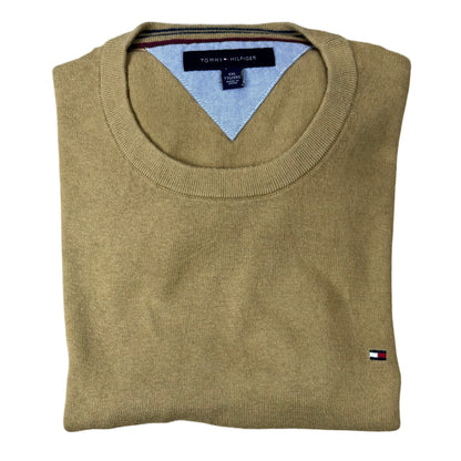 Tommy Hilfiger Camel Crew Neck | L/XL