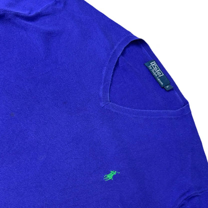 Ralph Lauren Purple V-Neck | Medium