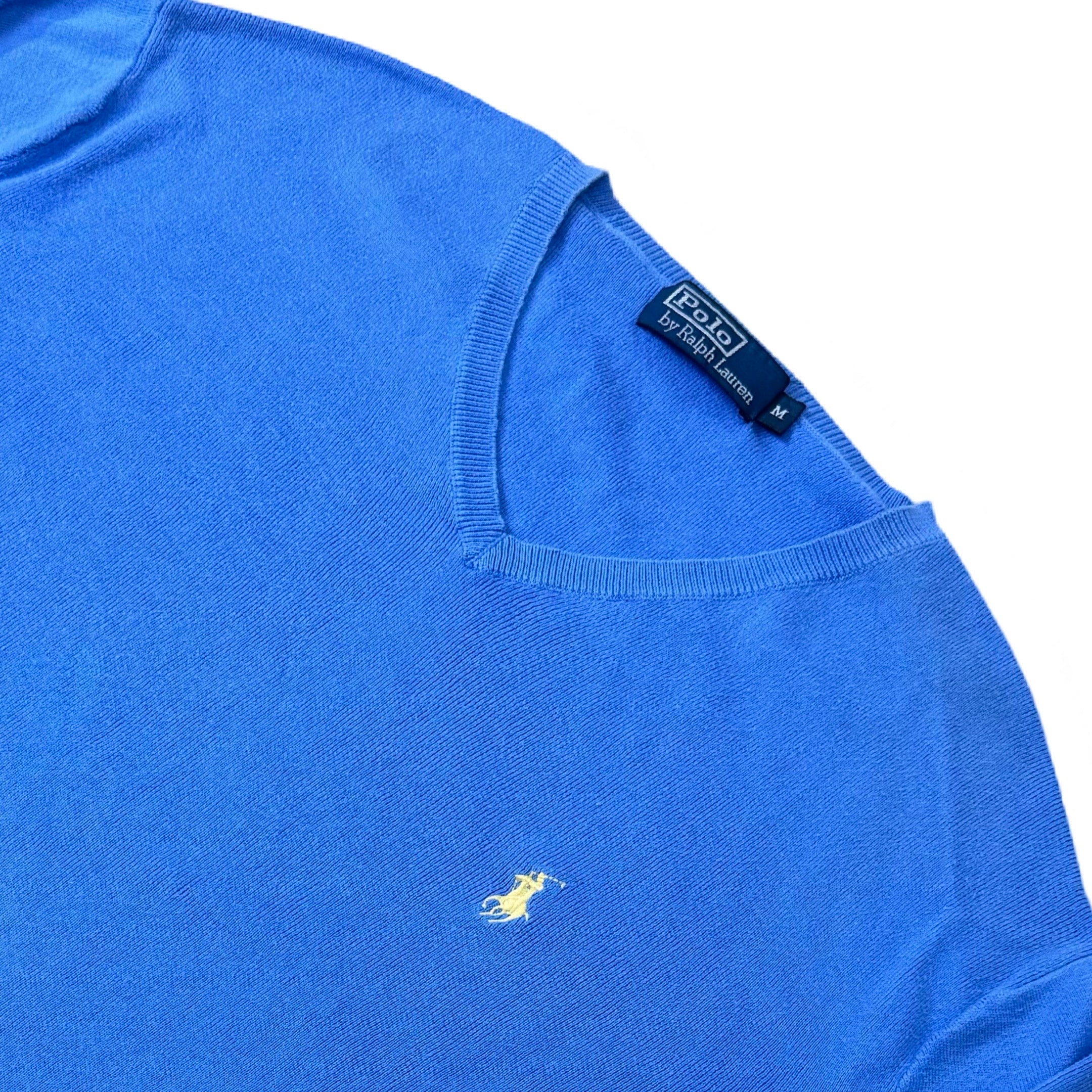 Ralph Lauren Sky Blue V-Neck | Medium