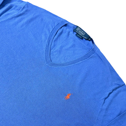 Ralph Lauren Sky Blue V-Neck | Small