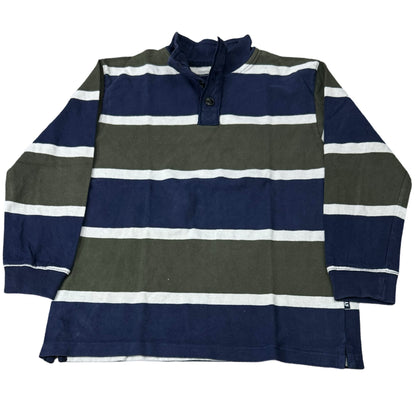 GAP Blue/Green Quarter-Buttoned | Small