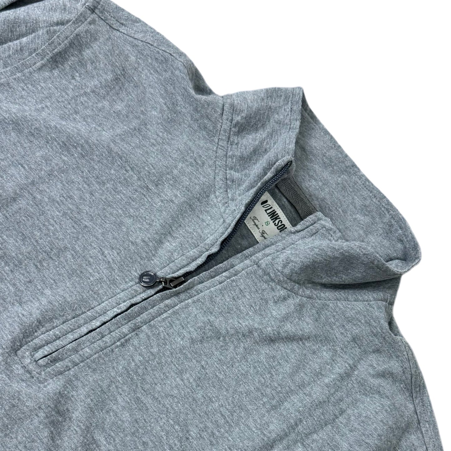 Linksol Heather Grey Quarter-Zip | Small