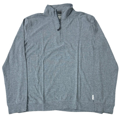 Linksol Heather Grey Quarter-Zip | Small