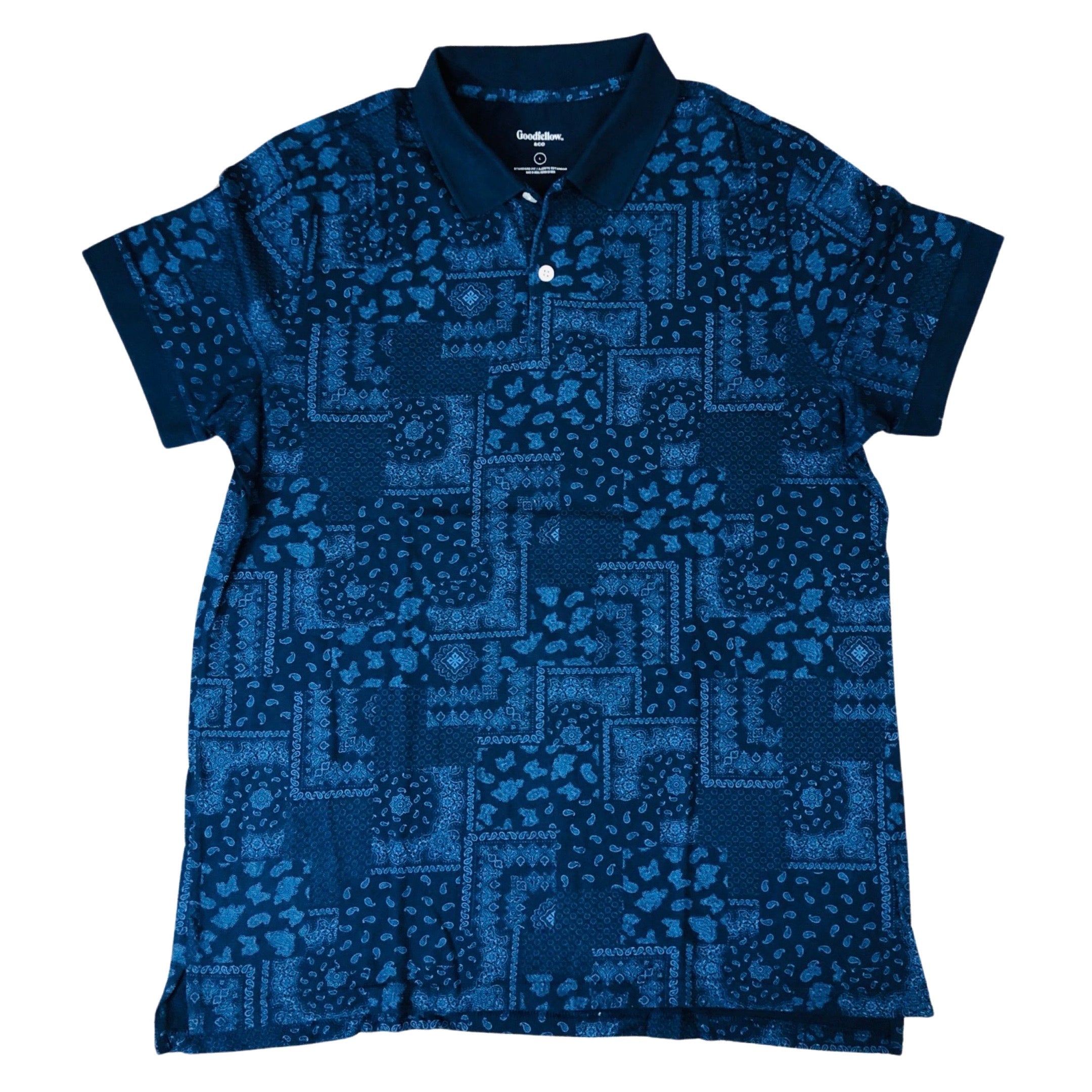 Goodfellow Blue Pattern Chest 22” | Clearance Sale