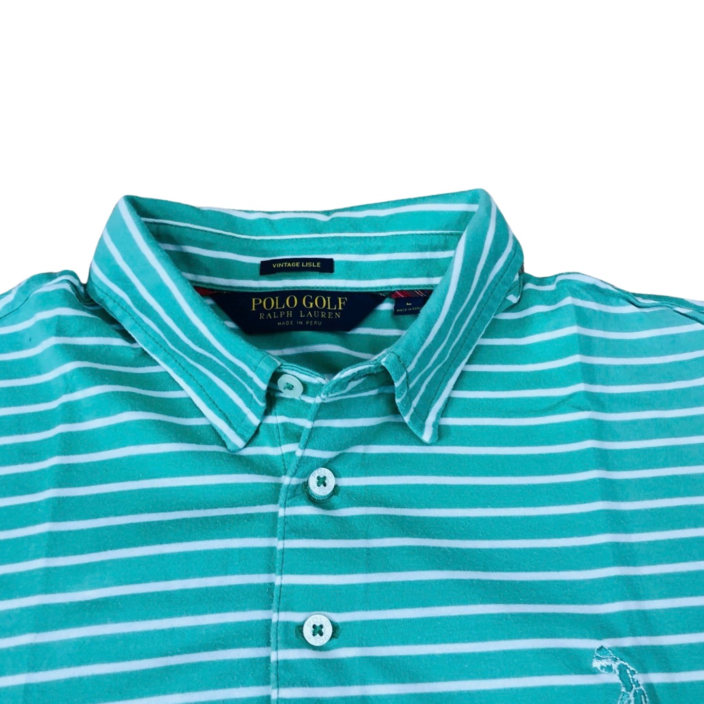 Polo Golf Ralph Lauren Green Stripes Chest 24”