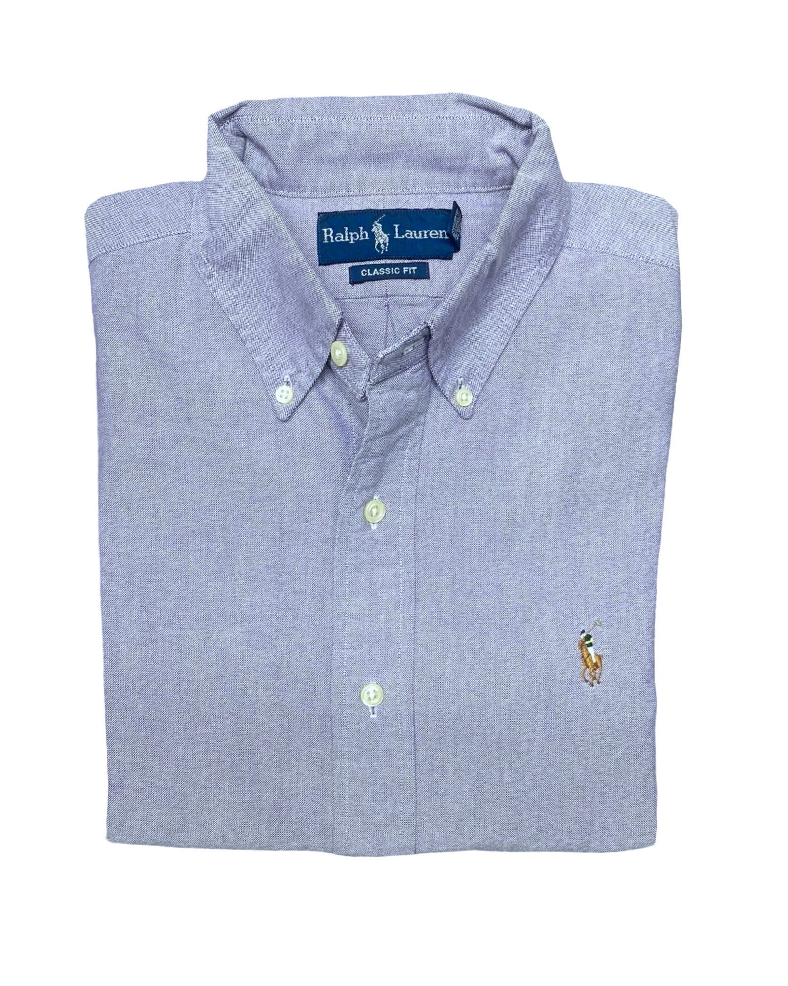 Ralph Lauren Lilac Button-Down Shirt | Large | Chest 23”