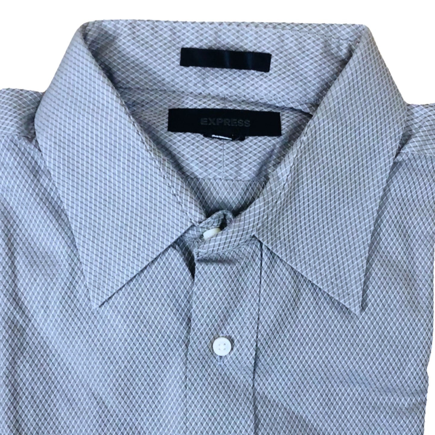 Express Grey (Line Check) Medium