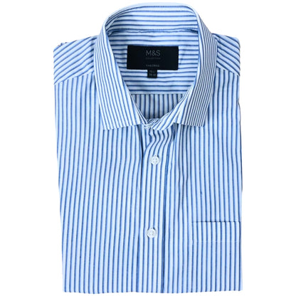 M&S collection Blue stripe Medium