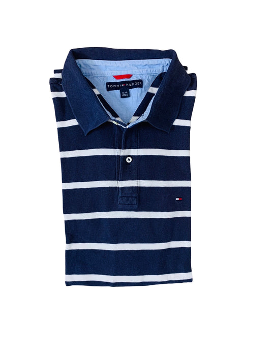 T-H Navy Blue (White Stripe) Chest 22.5”